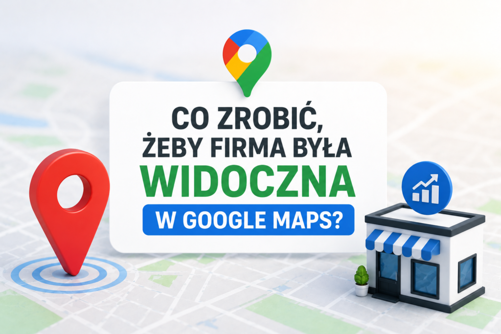 Co zrobić, żeby firma była widoczna w Google Maps