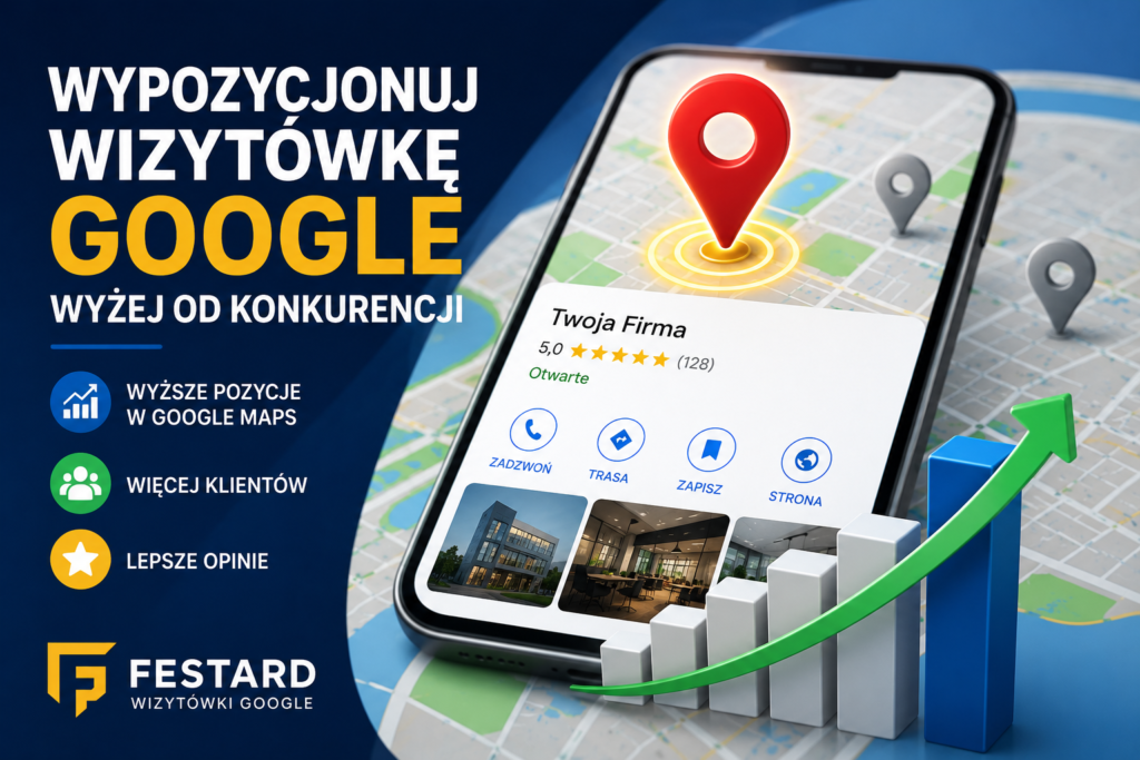 Jak wypozycjonować wizytówkę Google