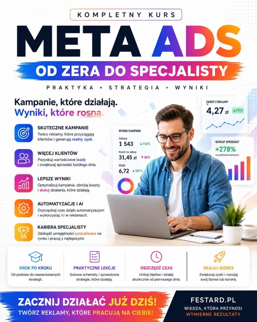 Meta Ads od zera do specjalisty