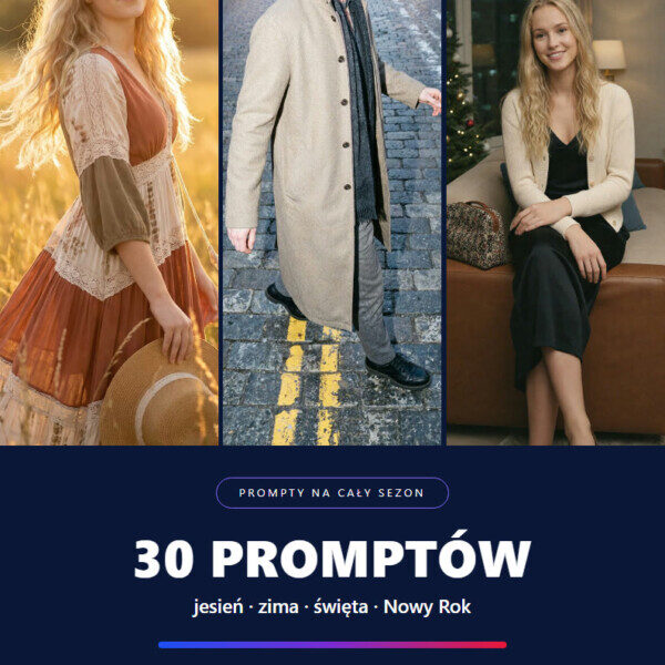 30 promptów sezonowych: jesień, zima, święta, Nowy Rok